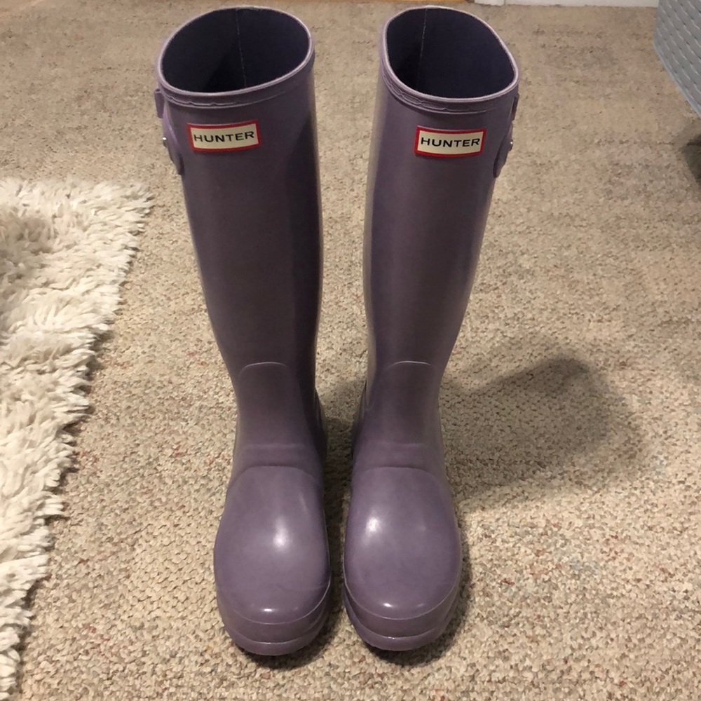 Light Purple Hunter Boots